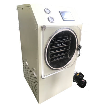 ประเทศจีน 240V 0.6sqm Small Freeze Dryer PLC เครื่องดูดแช่แข็งอาหารสีเทา ผู้ผลิต