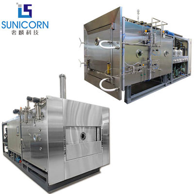 ประเทศจีน 10sqm 100kgs Commercial Freeze Drying Equipment, เครื่องดูดแช่แข็งอาหารสูญญากาศ ผู้ผลิต
