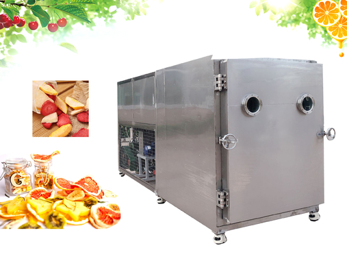 ประเทศจีน PED ASME Industrial Freeze Dryer 10 ตารางเมตรการเขียนโปรแกรม PLC 33Kw ผู้ผลิต